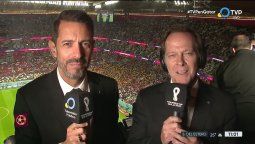 Pablo Giralt y Matías Martin encabezaron las transmisiones de la TV Pública durante el Mundial.&nbsp;