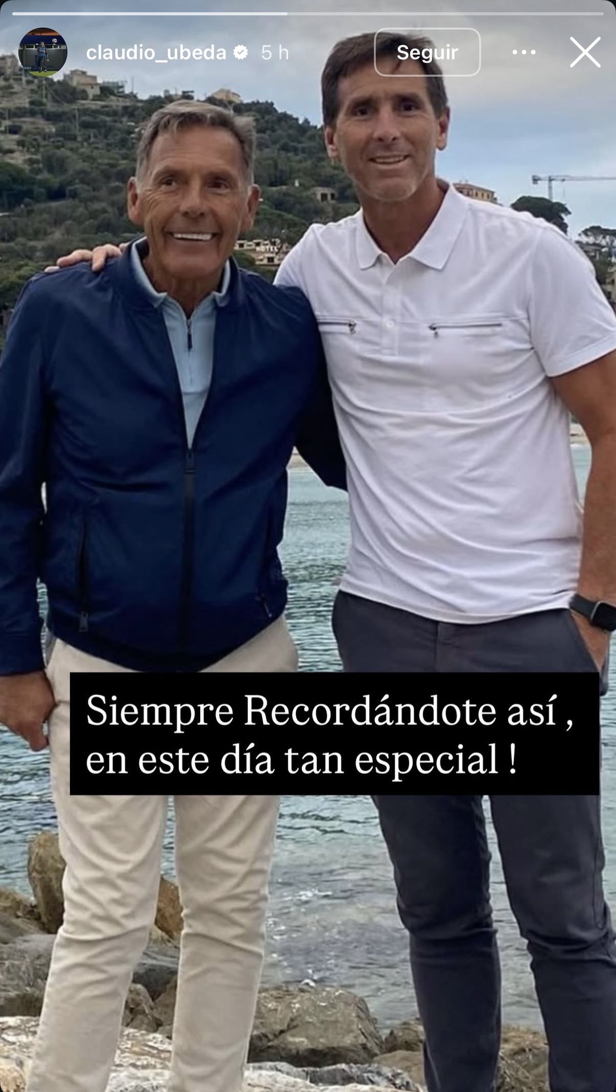 Claudio Úbeda, vía Instagram Claudio Úbeda, vía Instagram