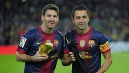Lionel Messi y Xavi Hernández, en tiempos del Barcelona
