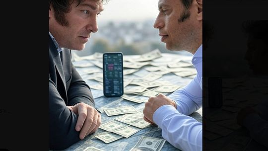 Axel Kicillof vs. Javier Milei según Grok. Axel Kicillof vs. Javier Milei según Grok.