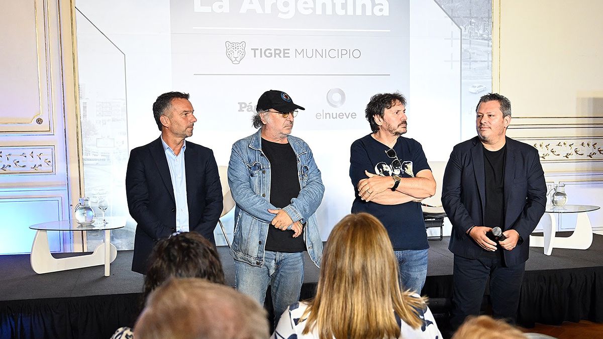 El Municipio de Tigre dio inicio a un ciclo de charlas denominado “Pensar la Argentina” con Felipe Pigna y Pedro Saborido. El Municipio de Tigre dio inicio a un ciclo de charlas denominado “Pensar la Argentina” con Felipe Pigna y Pedro Saborido.