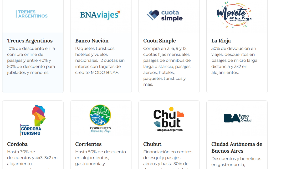 Los hoteles que forman parte de los descuentos en Argentina. Los hoteles que forman parte de los descuentos en Argentina.