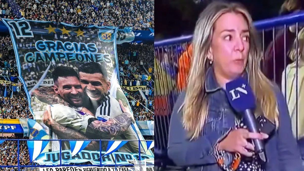 Laperiodista de LN+, Carla Ricciotti, lanzó una “picante” burla de LaBombonera en la previa del partido que Argentina le ganó 1-0 a Perú.