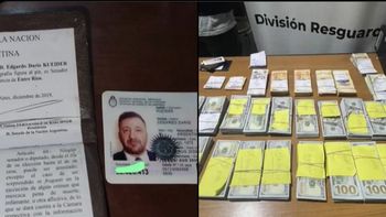 El senador nacional detenido en Paraguay tenía más de 200 mil dólares y 600 mil pesos en efectivo. El senador nacional detenido en Paraguay tenía más de 200 mil dólares y 600 mil pesos en efectivo.