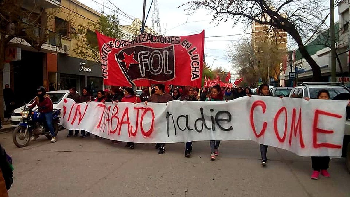 El FOL y una protesta en Córdoba. 