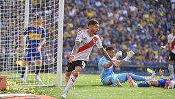 Nicolás Ramírez no tuvo que dudar en el golazo de Manuel Lanzini.