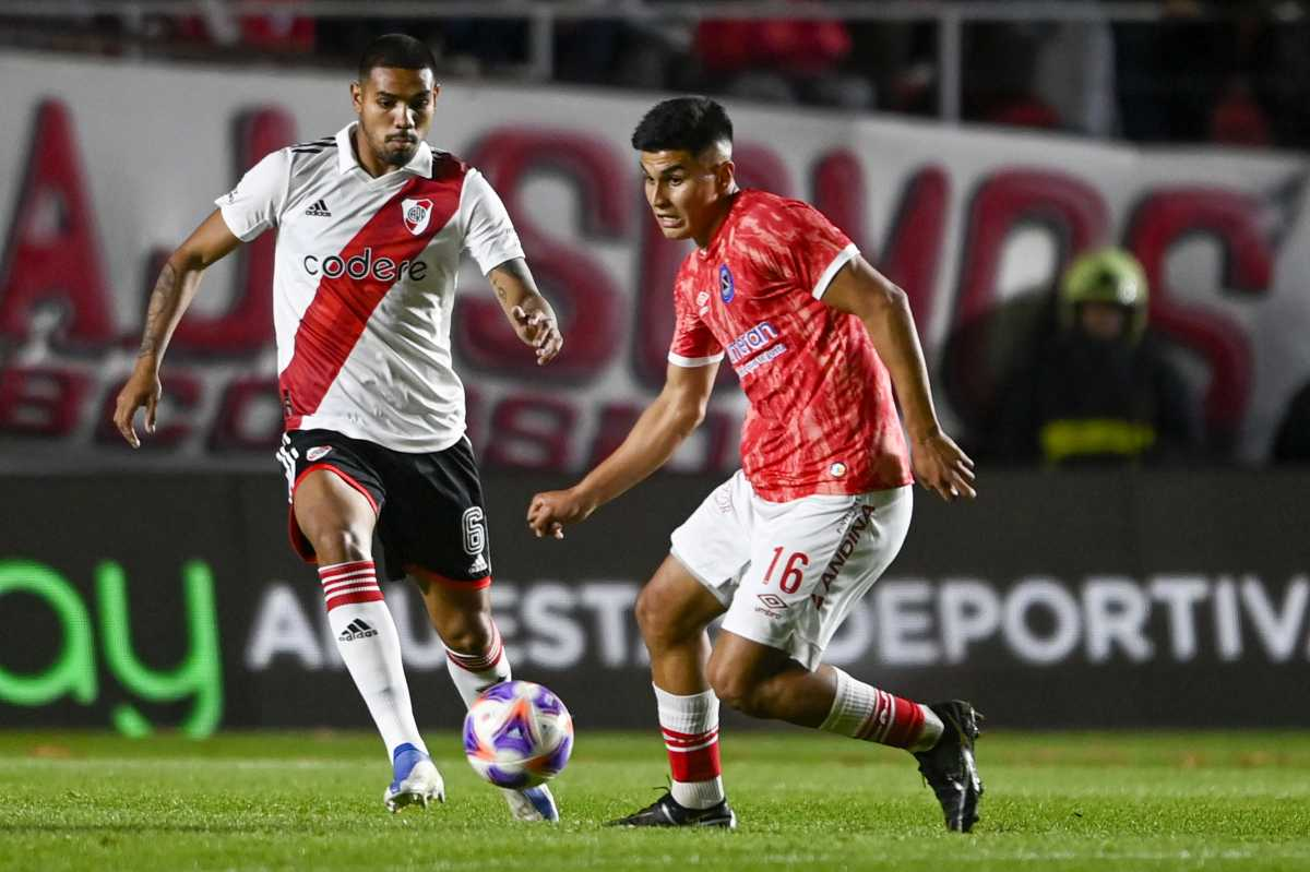 River vs. Argentinos Juniors, partido de 2022 River vs. Argentinos Juniors, partido de 2022