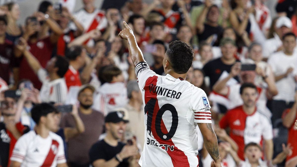 Juanfer Quintero vuelve al XI titular de River Juanfer Quintero vuelve al XI titular de River
