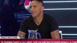 altText(Migliore chicaneó a Gallardo y a River, les pidió a los hinchas que “si tanto lo quieren, vayan a la cancha”)}