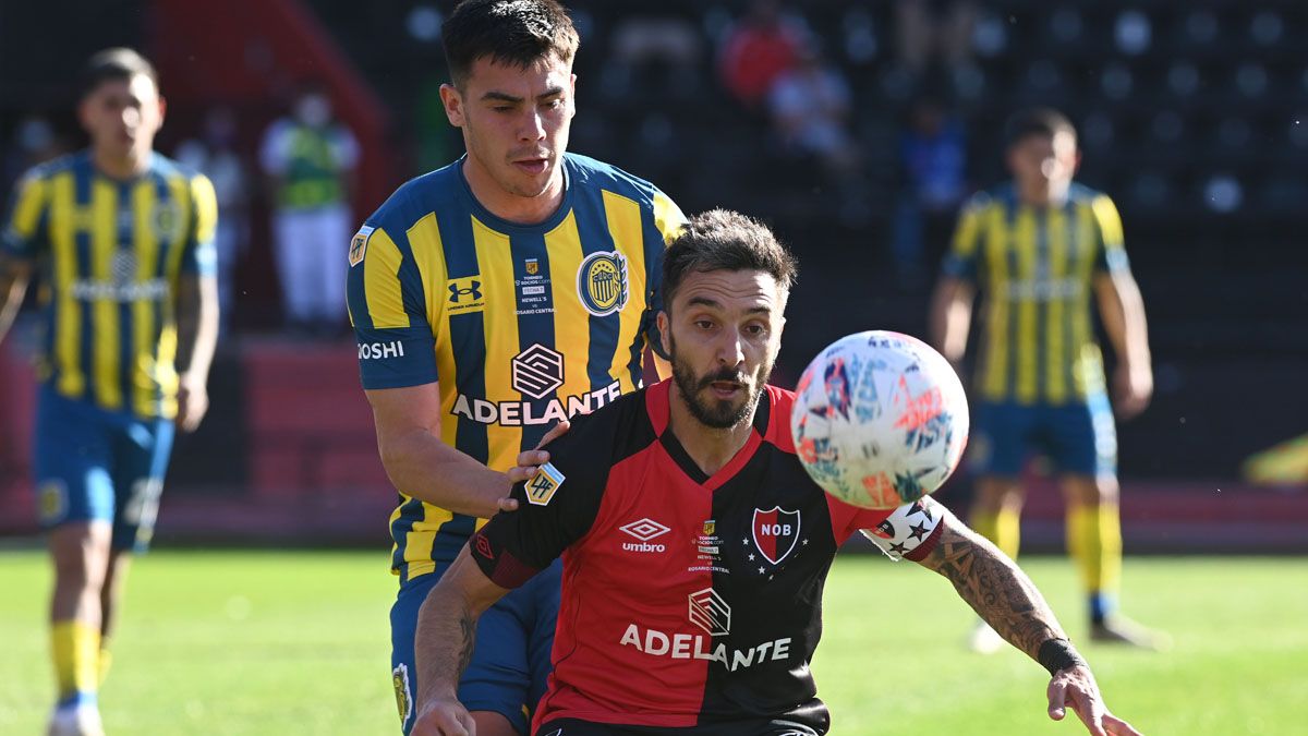 Newell&rsquo;s y Rosario Central empataron este domingo (22/08) 1-1 en cl&aacute;sico rosarino por la s&eacute;ptima fecha de la Liga Profesional 2021. (Foto: T&eacute;lam)&nbsp;