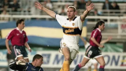 En 60 segundos, Martín Palermo metía su primer gol en Boca