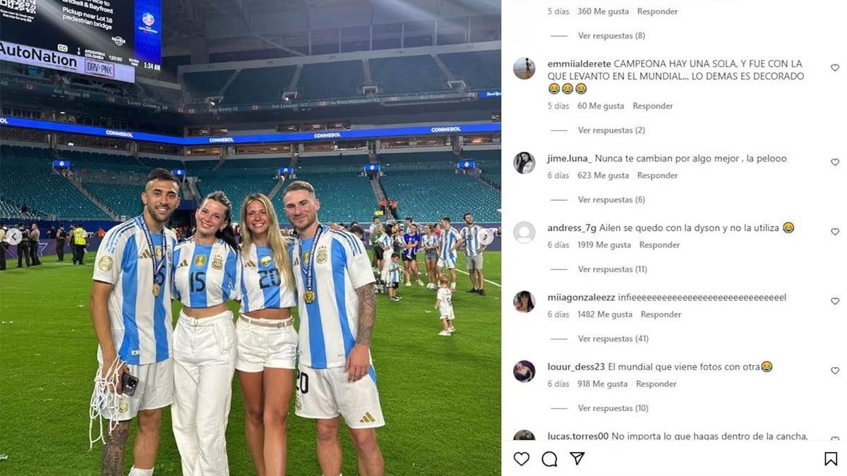 Camila Mayan habló por primera vez de su polémica separación de Alexis Mac Allister en la que también quedó involucrada la madre del futbolista. Camila Mayan habló por primera vez de su polémica separación de Alexis Mac Allister en la que también quedó involucrada la madre del futbolista.