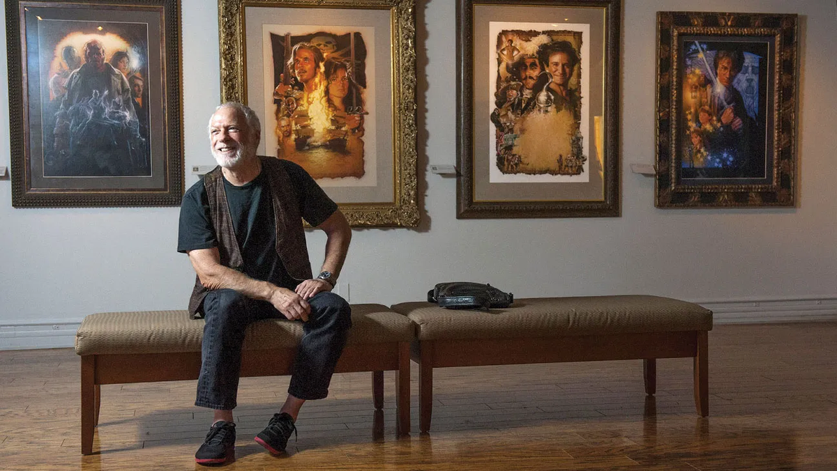 Drew Struzan, el famoso ilustrador de carteles de cine, nació el 18 de marzo de 1947. Drew Struzan, el famoso ilustrador de carteles de cine, nació el 18 de marzo de 1947.