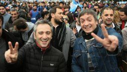 Larroque lanzó una advertencia al albertismo.