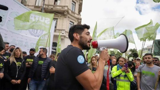 Facundo Moyano, secretario del sindicato de trabajadores de peajes. Facundo Moyano, secretario del sindicato de trabajadores de peajes.