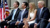 Donald Trump Jr., Eric Trump e Ivanka Trump y Donald Trump. Donald Trump Jr., Eric Trump e Ivanka Trump y Donald Trump.