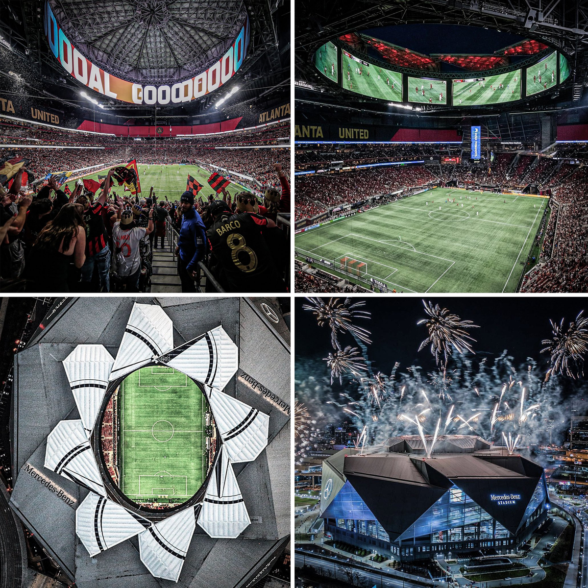 El Mercedes Benz Stadium de la ciudad de Boston, otra de las sedes. El Mercedes Benz Stadium de la ciudad de Boston, otra de las sedes.