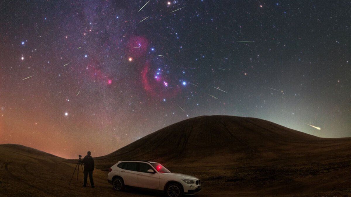 Las lluvias de estrellas siempre son un espectáculo. Las lluvias de estrellas siempre son un espectáculo.