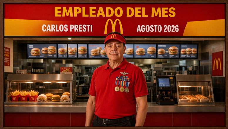 Carlos Presti, el camarada del mes que espera a Martín Balza