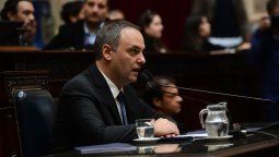 Manuel Adorni durante su informe de gestión en el Congreso. Este lunes retomó las conferencias de prensa en Casa Rosada. Manuel Adorni durante su informe de gestión en el Congreso. Este lunes retomó las conferencias de prensa en Casa Rosada.