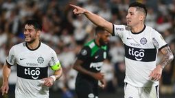 Olimpia de Paraguay goleó 3-0 a Atlético Nacional de Medellín en la Copa Libertadores 2023. (Foto: EFE)