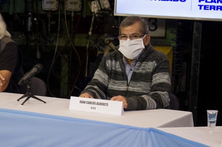 El diputado nacional de la Corriente Clasista y Combativa, Juan Carlos Alderete.