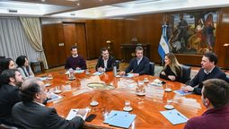 Sergio Massa, Flavia Royón y colaboradores.