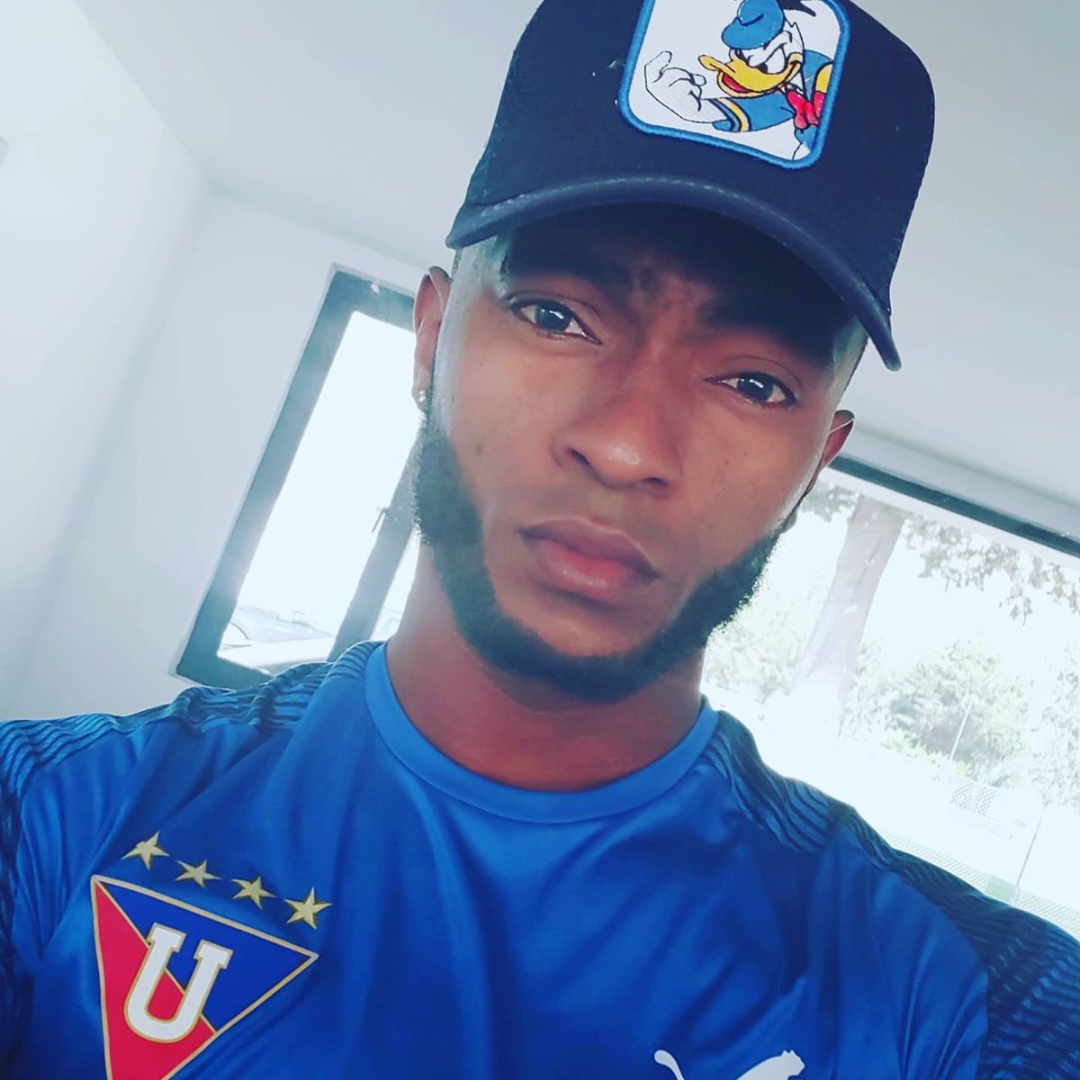 Pedro Pablo Perlaza, en 2020, cuando era jugador de Liga de Quito Pedro Pablo Perlaza, en 2020, cuando era jugador de Liga de Quito