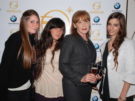 Gente Lawson: Maria Onofrio, Katherina Lawson, Susana Lawson, Sofia Zanoli.