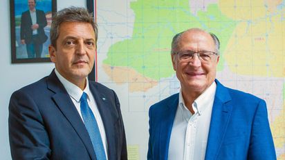 Sergio Massa, Fernando Haddad & Alckim: Moneda única y gas 