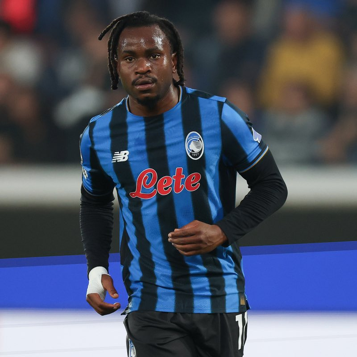 Ademola Lookman, el nuevo compañero de Julián Álvarez en el Atlético Madrid. Ademola Lookman, el nuevo compañero de Julián Álvarez en el Atlético Madrid.