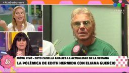 Beto Casella y Eliana Guercio protagonizaron un tenso intercambio.&nbsp;