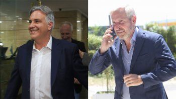 Los gobernadores Martín Llaryora (Córdoba) y Rogelio Frigerio (Entre Ríos). Los gobernadores Martín Llaryora (Córdoba) y Rogelio Frigerio (Entre Ríos).