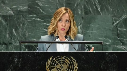 Giorgia Meloni y una dura reprimenda a los líderes europeos.