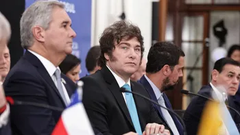 Duro Javier Milei contra un Mercosur que