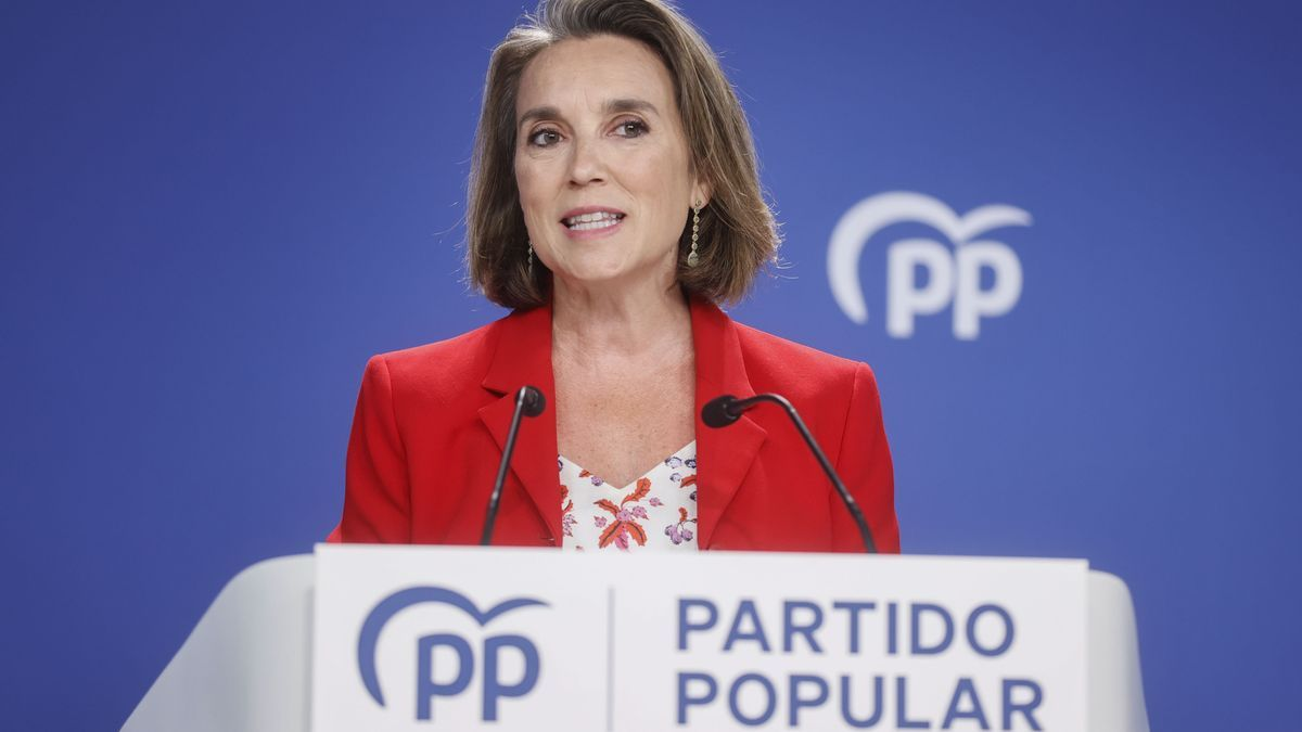 La secretaria general del PP, Cuca Gamarra. La secretaria general del PP, Cuca Gamarra.
