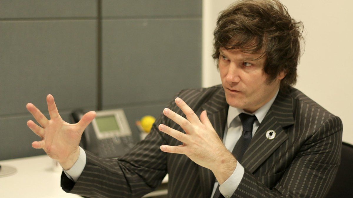 Javier Milei, economista.