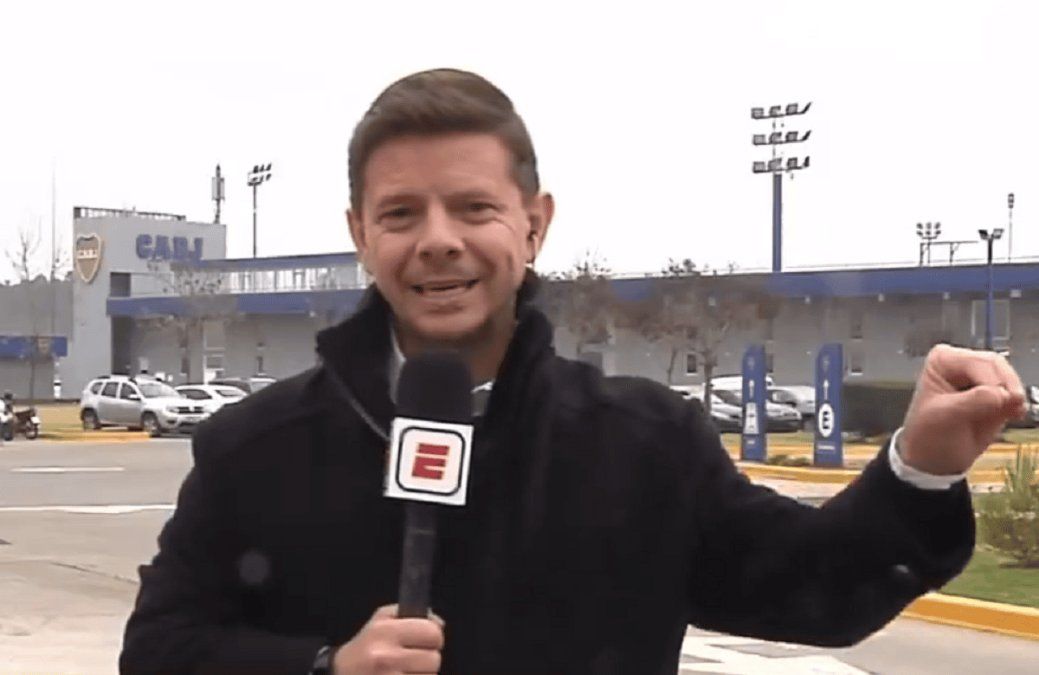 Diego Monroig, periodista de ESPN y Boca 2025
