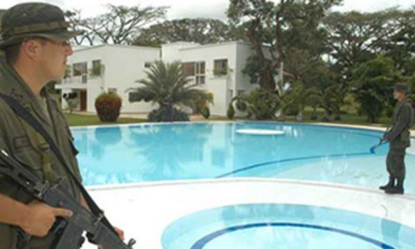 Casa de Pulgarín en Colombia, allanada por las fuerzas de seguridad