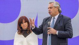 Alberto Fernández y Cristina Kirchner. Foto: NA.&nbsp;