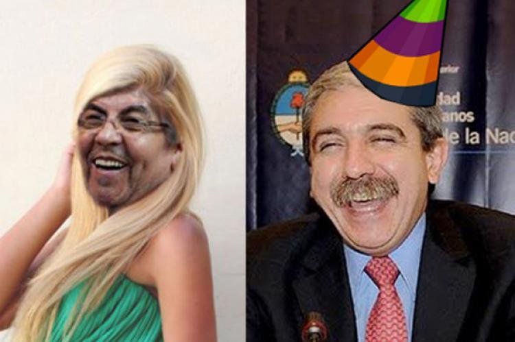 Hugo Moyano y Aníbal Fernández.