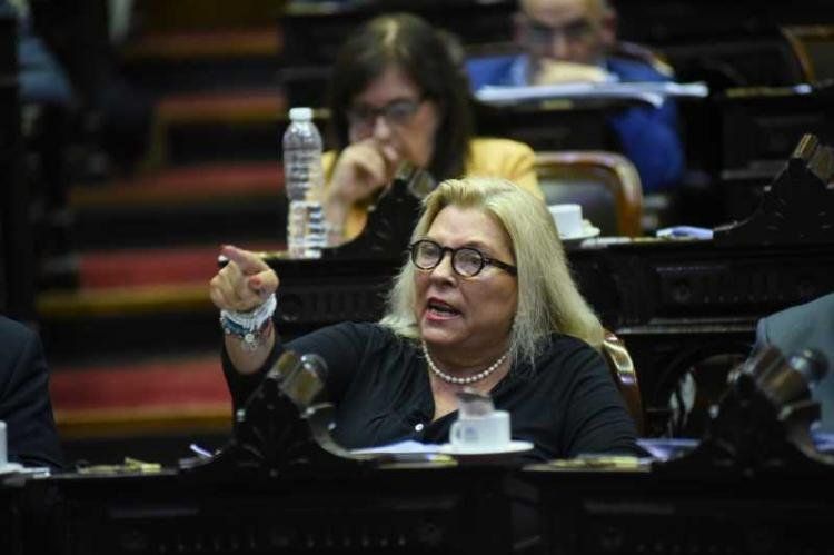 Elisa Carrió, ex diputada nacional.