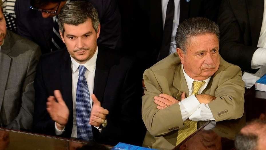 Duhalde en el Congreso, durante la apertura de sesiones ordinarias que realizó Macri