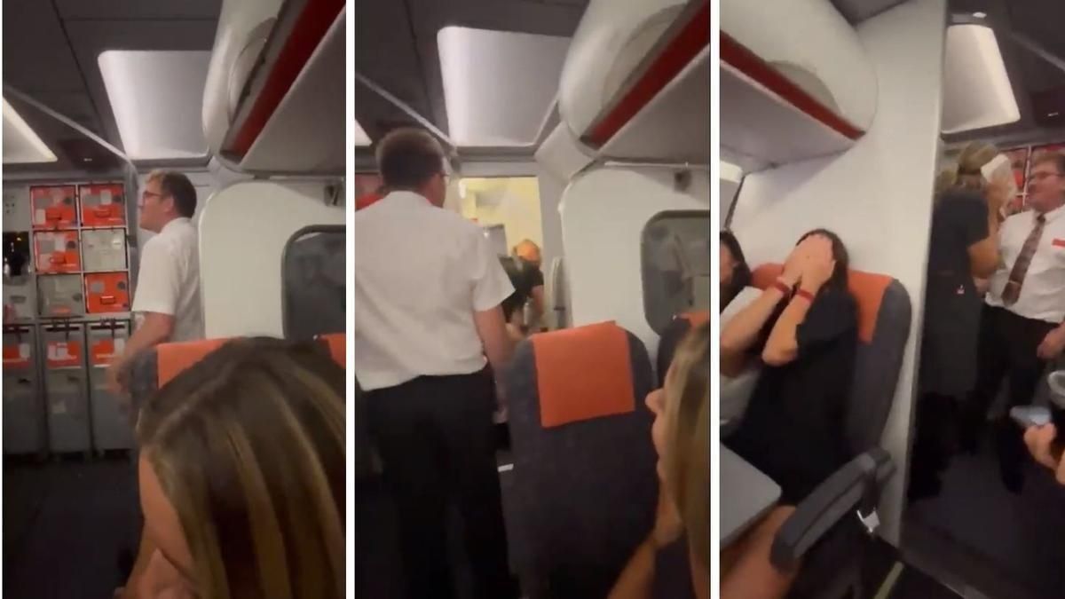 Una pareja detenida por tener sexo en el baño del avión