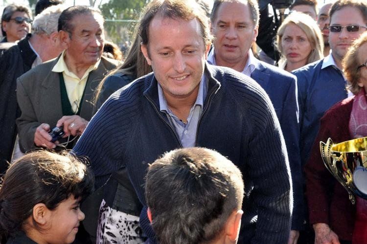 Martin Insaurralde, el candidato K en la provincia.