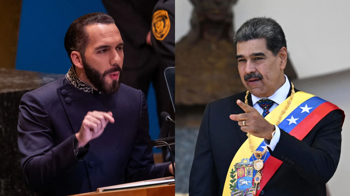 Bukele y Maduro | FOTO DE ARCHIVO Bukele y Maduro | FOTO DE ARCHIVO