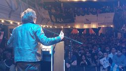 Javier Milei durante un acto de La libertad avanza en Córdoba.&nbsp;