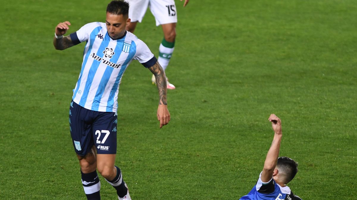 Racing y Banfield empataron 0-0 por la d & eacute; cima fecha de la Liga Profesional de F & uacute; tbol 2021. & nbsp;  (Foto: T & eacute; lam)