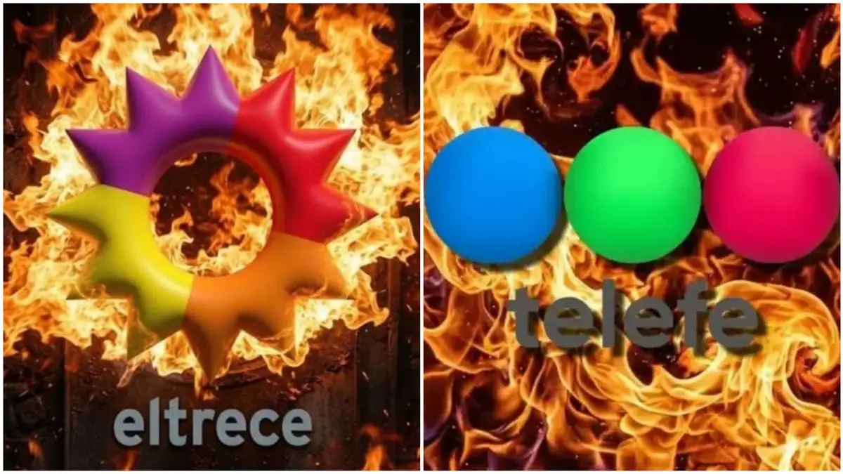 El Trece no se rinde con Telefe. El Trece no se rinde con Telefe.