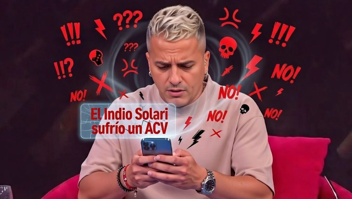 Angel de Brito publicó que el Indio Solari había sido internado por un ACV y Twitter explotó. La familia desmintió todo y llovieron insultos de todos lados.
